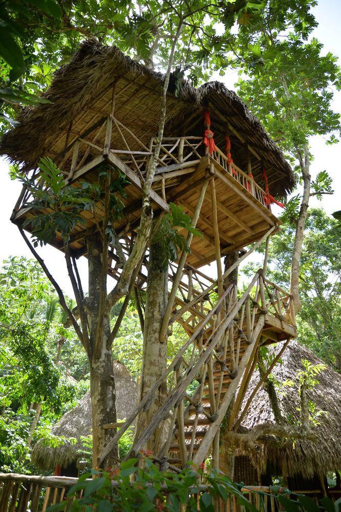 Dominican Tree House Village Samana Exterior foto